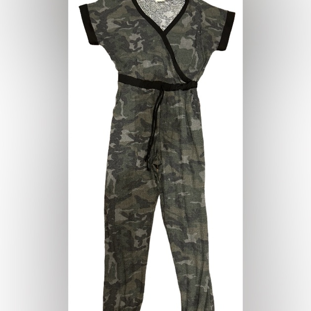 Fantastic fawn Cross front Thermal Jumpsuit